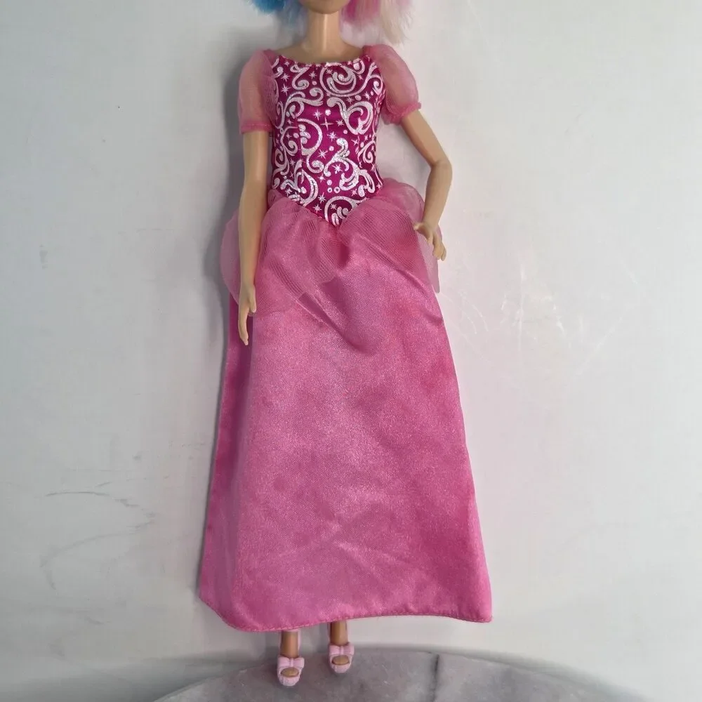 Barbie Size Clothing Accessories Lot Green Holiday Ball Gown Dress Ariel Candy